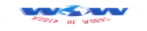 World Of Words World Of Words Wow Is A Nace Approved Non Profit